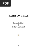 FaithOnTrial by Robert Wieland