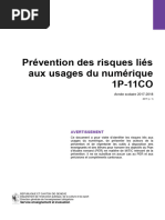 Prevention Des Risques Lies Aux Usages Du Numerique