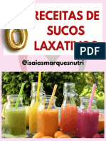 6 Receitas de Sucos Laxativos. @isaiasmarquesnutri