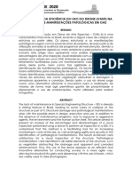 Investigação Da Eficiência Do Uso Do Drone (Vant) Na Inspeção de Manifestações Patológicas em Oae