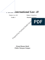 446 Public International Law - II PDF