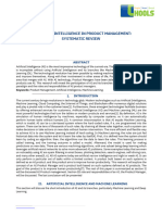 Artificial Intelligence in Product Management PDF