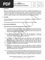 P65.sa Procedimiento Eliminacion de Documentos v1