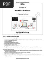 UNIT 5 MIS and E Business 1