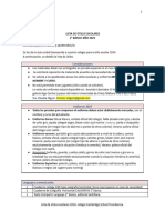 Lista de Útiles 2° Básico Cambridge School 2024