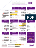 Modificación CALENDARIO FHUC 2024