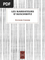 Les Narrateurs DAuschwitz (Esther Cohen) (Z-Library)