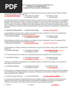 L Examen de Psicologia Aprendizaje Alumnos