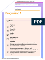 PENSAMIENTO MATEMÁTICO III - Progresión 1 - Evaluamos - Ktdra