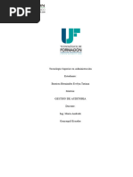 Papeles Del Trabajo y Su Huzo Como Herramienta de Trabajo Del Auditor