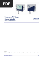 Manual Transmissor RHT Climate WM DM v10x A Português