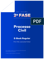 3 Ebook Processo Civil Regular - Prof. Leonardo Fetter