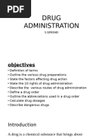 Drug Administration Harmonized