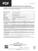 Certificado Titulo en Linea