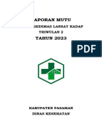 Laporan Mutu TW 2 PKM - LK