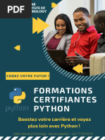 Programme Detaille Formations Python