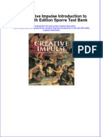 Full Download The Creative Impulse Introduction To The Arts 8th Edition Sporre Test Bank File PDF Free All Chapter