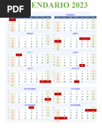 Calendario 2023