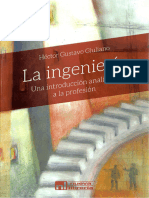 La Ingeniería. Una Introducción Analítica A La Profesión Del Dr. Ing. Héctor Gustavo Giuliano