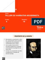 LI - 4to - Taller de Narrativa Modernista - AUDIO