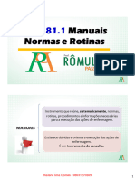 Manuais Normas e Rotinas Romulo