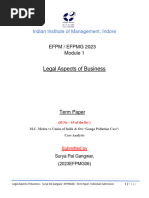 Case Analysis - 15. M C Mehta - SPGangwar EFPMG06