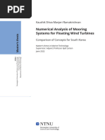 Mooring Analysis FOWT South Korea