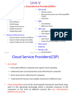 Cloud Computing Unit-5