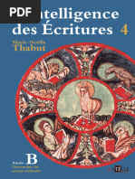 Lintelligence Des Écritures, Vol 4 Année B