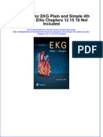 Full Download Test Bank For EKG Plain and Simple 4th Edition by Ellis Chapters 12 15 18 Not Included File PDF Free All Chapter