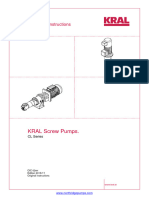 Kral CL Screw Pump Range English