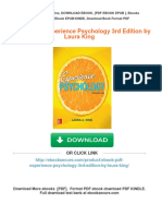 (Ebook PDF) Experience Psychology 3rd Edition by Laura King Download PDF