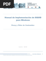 Manual Squid 2.7 Proxy Iltro Contenido Windows