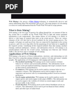 Web Mining MMMUT NOTES