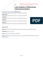 Structural Design and Analysis of Below-Knee Prost