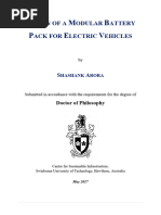 Battery Pack Manufacturing Thesis