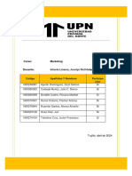 Comportamiento Del Consumidor de Alicorp Grupo 4