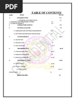 Table of Contents