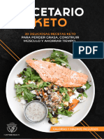 Recetario Keto