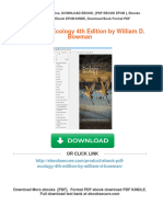 (Ebook PDF) Ecology 4th Edition by William D. Bowman Download PDF