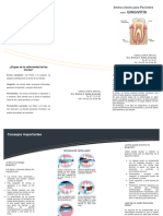 Triptico Gingivitis