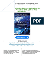 Digital Media, Projection Design & Technology For Theatre First Published 2018. Edition Alex Oliszewski 2024 Scribd Download