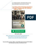 Get An Introduction To Intercultural Communication: Identities in A Global Community 9th Edition (Ebook PDF) Free All Chapters