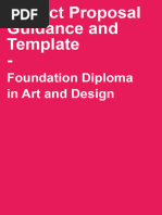 Foundation Diploma in Art and Design