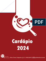 Cardapio 2024 Quitutes Do Coracao