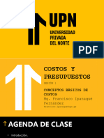 DTP - SESIÓN 1 - Conceptos Básicos de Costos