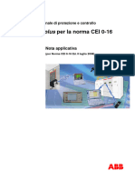 REF 542plus - Nota Applicativa CEI 0-16