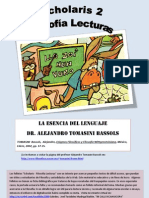 La Esencia Del Lenguaje - Filosofia Wittgensteniana - Alejandro Tomasini Bassols - PP 17 A 35 - Sccholaris