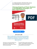 Instant Download Geomagnetic Disturbances Impacts On Power Systems: Risk Analysis and Mitigation Strategies 1st Edition Olga Sokolova PDF All Chapter