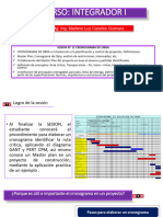 Curso: Integrador I: Mg. Ing. Marlene Luz Canales Guevara